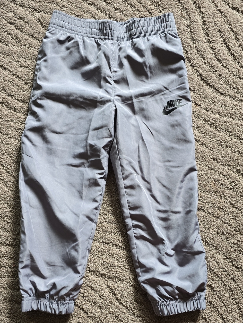 Nike Light Gray Kids Jogger Sweatpants